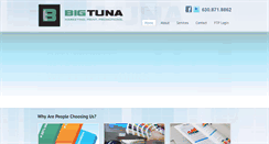 Desktop Screenshot of bigtunamarketing.com